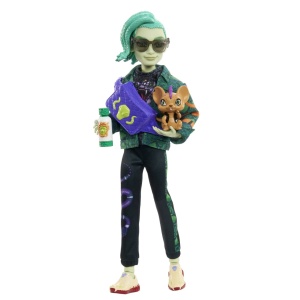 MONSTER HIGH PAPUSA DEUCE GORDON CU ANIMALUT SI ACCESORII - Img 4