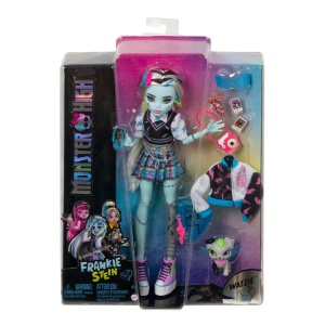MONSTER HIGH PAPUSA FRANKIE STEIN CU ANIMALUT SI ACCESORII - Img 8