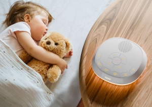 Neno Lumia – Lampă de veghe pentru bebeluși cu lumini, sunete și pulsometru - Img 6