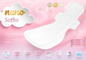 Neno Soffio – Absorbante postpartum de unică folosință, 8 buc. - Img 3