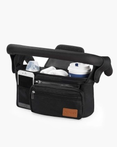 Organizator pentru carucior Momcozy cu suporturi pentru pahare