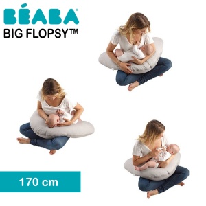Perna gravida Beaba Big Flopsy 170 cm Jerse Jungle - Img 3