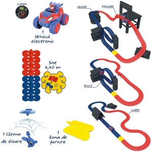 Pista Smoby Spidey FleXtreme Racetrack circuit de curse - Img 3