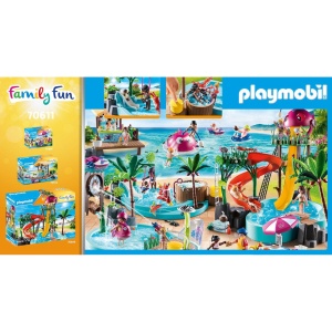 Playmobil - Piscina De Copii Cu Tobogan - Img 3