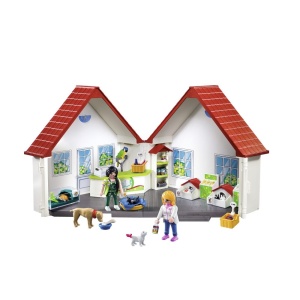 Playmobil - Set portabil clinica veterinara - Img 4