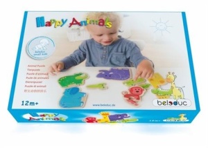 Primul meu puzzle Animale vesele - Beleduc - Img 1