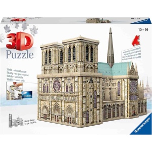 Puzzle 3D Notre Dame, 324 Piese - Img 2