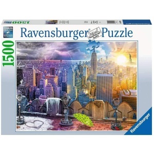 Puzzle 4 Anotimpuri New York, 1500 Piese - Img 2