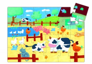 Puzzle Djeco Ferma de animale - Img 2