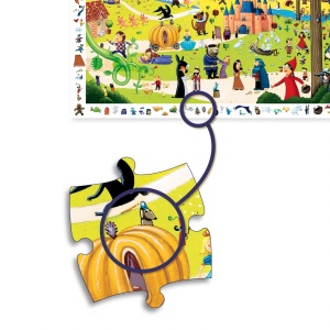 Puzzle observatie Povesti renumite, Djeco - Img 3