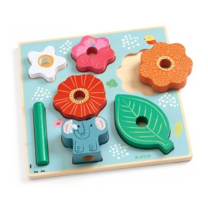 Puzzle si joc de stivuire, Djeco - Img 2