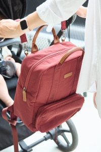 Rucsac Childhome Family Club Signature Urban Dark Burgundy - Img 4