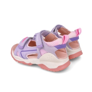 Sandale din piele pentru copii, Biomecanics, 252246, lila