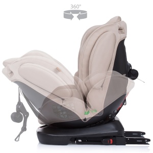 Scaun auto Chipolino 4Kid 0-36 kg humus I-Size 40-150 cm cu sistem Isofix - Img 6