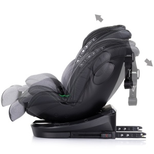 Scaun auto Chipolino Hypnotic I-Size 40-150 cm cu sistem Isofix si sezut rotativ cloud - Img 5