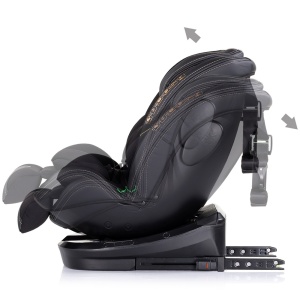 Scaun auto Chipolino Hypnotic I-Size 40-150 cm cu sistem Isofix si sezut rotativ blackberry - Img 5