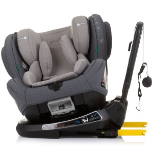 Scaun auto Chipolino Peak I-Size 40-150 cm granite cu sistem Isofix - Img 5