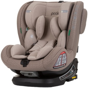 Scaun auto Chipolino Peak I-Size 40-150 cm macadamia cu sistem Isofix - Img 1