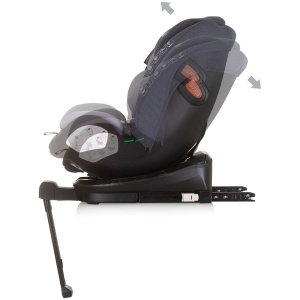 Scaun auto Chipolino Tourino I-Size 40-150 cm grey mix cu sistem Isofix - Img 5