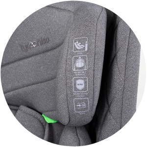 Scaun auto Chipolino Tycoon Iso I-Size 76-150 cm cu sistem Isofix cloud - Img 5