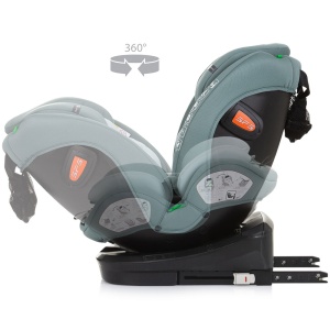 Scaun auto Chipolino Volare I-Size 40-150 cm pastel green cu sistem Isofix - Img 7