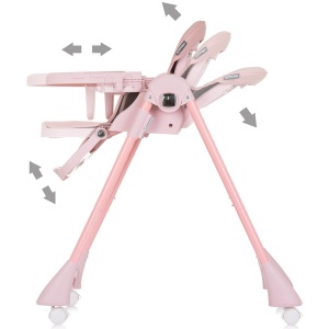 Scaun de masa Chipolino Candy Shop flamingo - Img 5