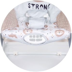 Scaunel balansoar Chipolino Melody beige - Img 6