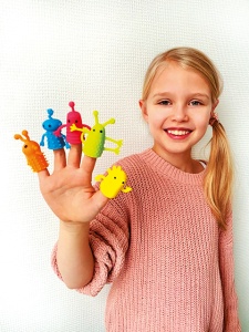 Set 27 figurine pentru deget Prietenii veseli - Img 2