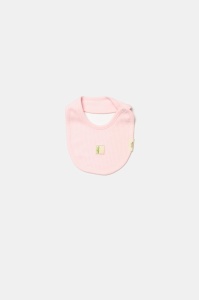 Set 4 piese:body, pantaloni, baveta si caciulita Bamboo, roz, BabyCosy, 50% bumbac+50%bambus