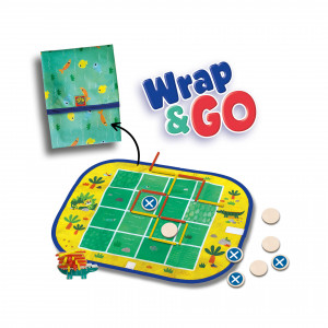 Set de 3 jocuri copii Connect Four, Dots and Boxes si joc de stivuire - Img 4