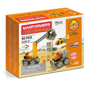 Set magnetic Magformers, Uimitorul set de construit pe santier - Img 8