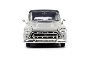 SET MASINUTA 1957 CHEVY SUBURBAN SI FIGURINA FRANKENSTEIN - Img 7