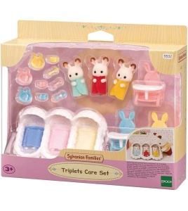 Sylvanian Families-Set De Ingrijire A Iepurasilor Tripleti - Img 2