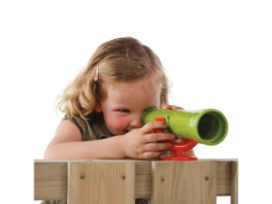 Telescop pentru spatii de joaca Verde Lime-Orange KBT - Img 1