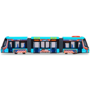 Tramvai Dickie Toys Siemens City Tram 41,5 cm albastru - Img 3