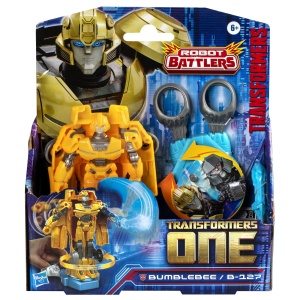 TRANSFORMERS ONE ROBOT BATTLERS FIGURINA BUMBLEBEE B127 11.5CM - Img 8
