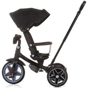 Tricicleta cu copertina si sezut reversibil Chipolino Derby obsidian - Img 5