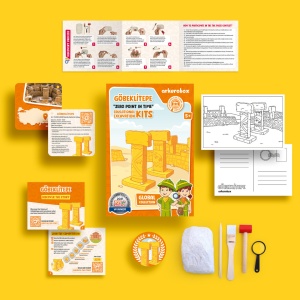 Arkerobox - Set arheologic educational si puzzle 3D, Gobeklitepe