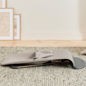 BabyBjorn - Balansoar Bliss Sand Grey, 3D Jersey - Img 4
