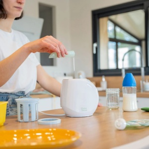 Badabulle – Incalzitor de biberoane/borcane pentru casa Easy+ Pastel - Img 2