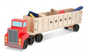 Banc de lucru mobil Camion cu unelte Melissa and Doug