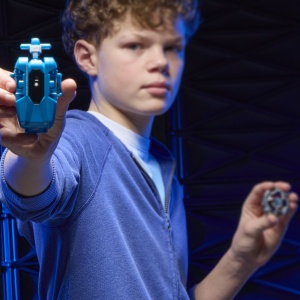 BEYBLADE X LET IT RIP SET LANSATOR SI ROATA COBALT DRAGOON 2-60C - Img 4