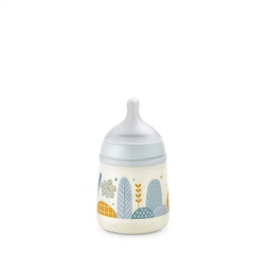 Biberon 150 ml tetină fiziologică SX Pro debit lent albastru Dreams - Img 2