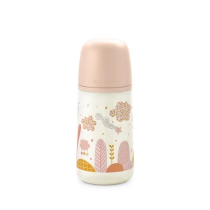 Biberon 270 ml tetină fiziologică SX Pro debit mediu piersică Dreams - Img 1