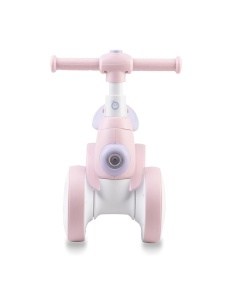 Bicicleta cu lumini, sunet si difuzor de balonase, Momi Tobis - Pink - Img 3