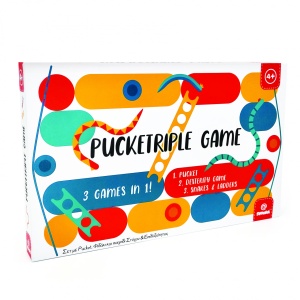 Boardgames 3 in 1 Pucketriple, Svoora - Img 1