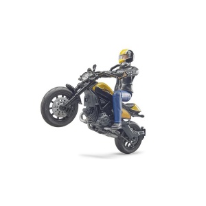 Bruder - Motocicleta Scrambler Ducati Full Throttle Cu Sofer - Img 2