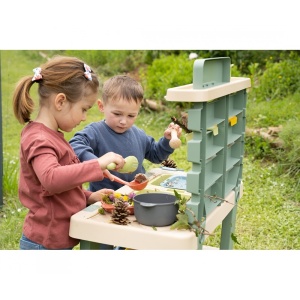 Bucatarie Smoby Mud Kitchen cu 15 accesorii - Img 7