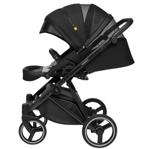 Carucior 2 in 1 Skiddou Oslo+, Onyx, Negru