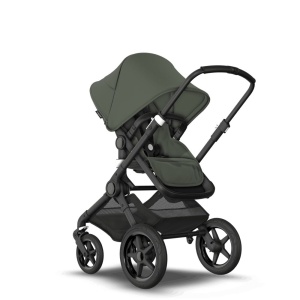 Carucior Bugaboo Fox 3 Black Forest Green 2 in 1 - Img 2
